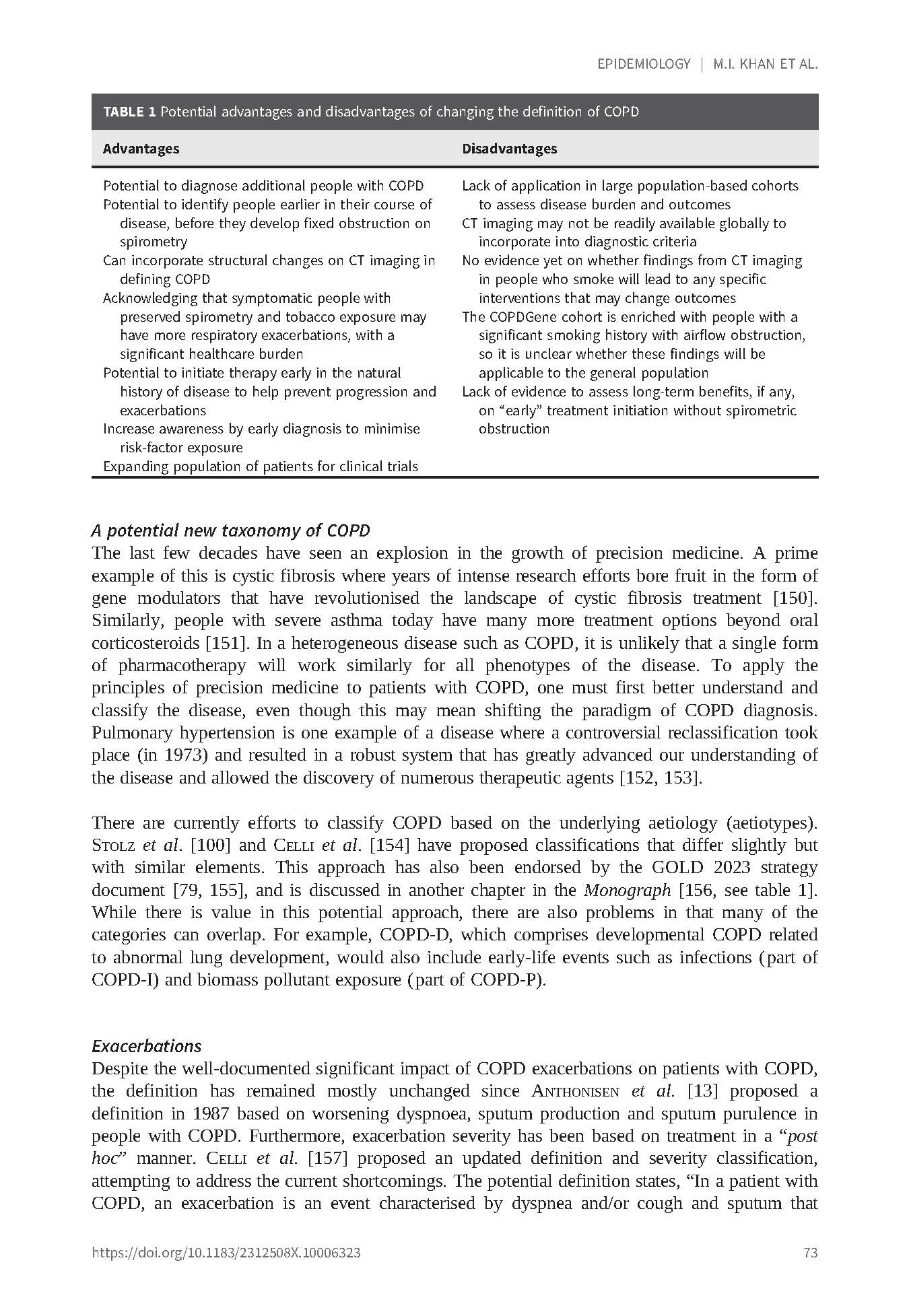 COPD in the 21st Century