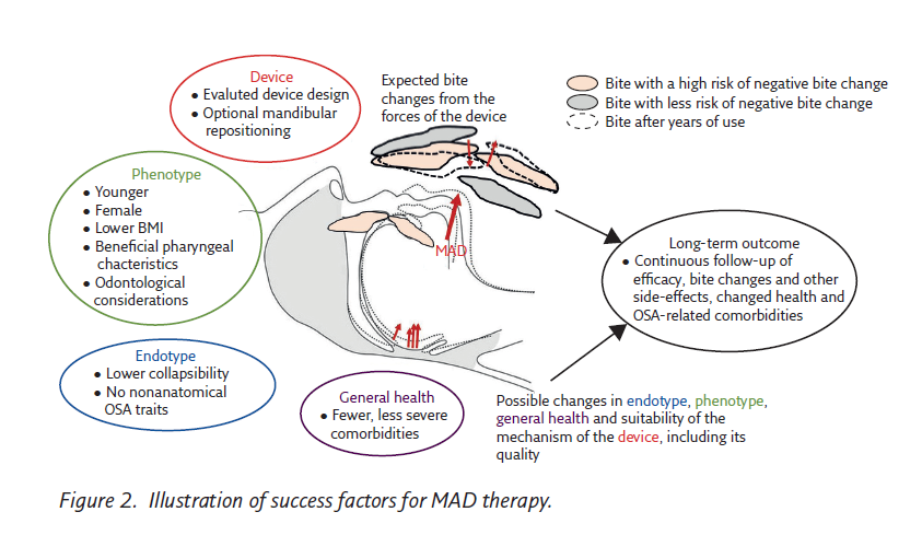 Sample figure showing schematic of M.A.D. therapy