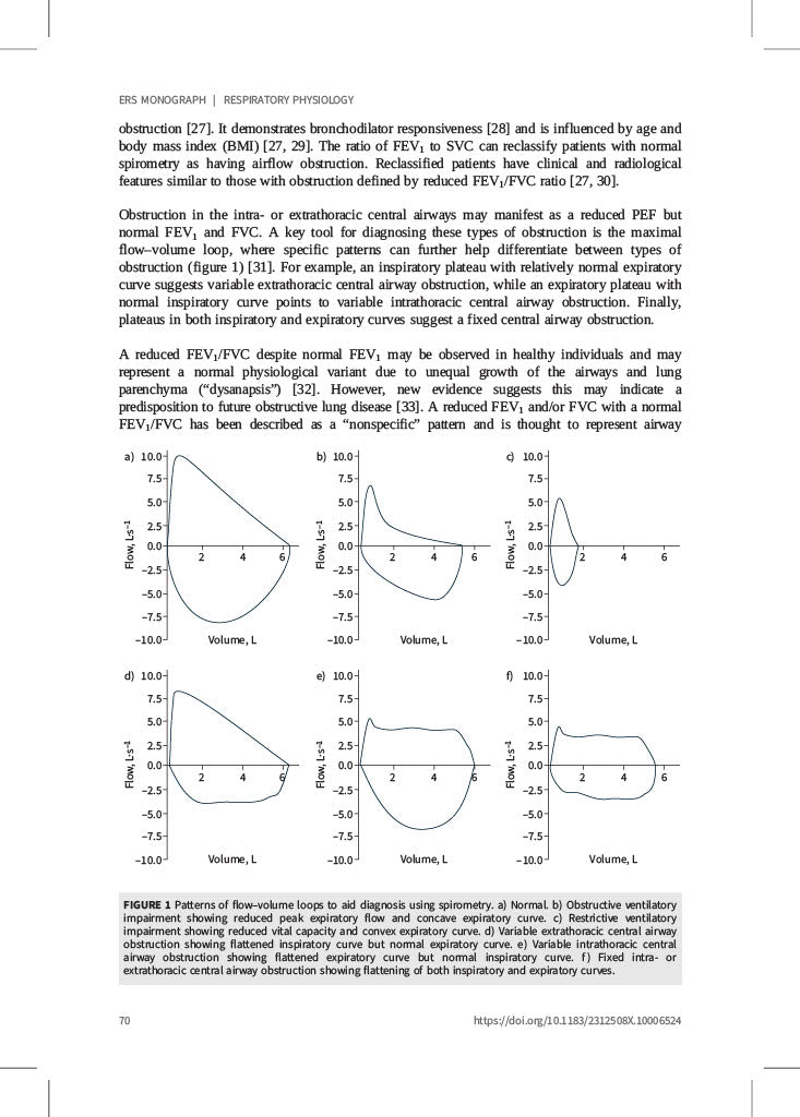 Respiratory Physiology: New Knowledge, Better Diagnosis